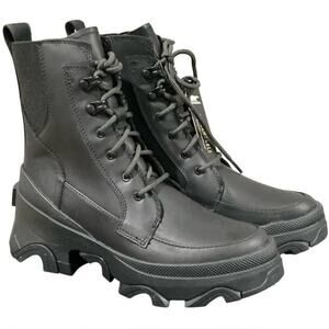 Sorel Women’s Lace-Up Boots Black Size 6.5 NIB